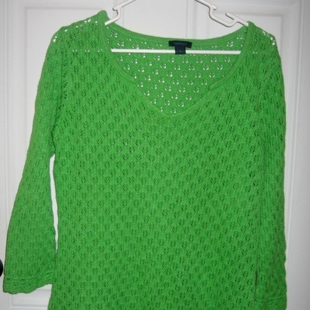 Women's Small Westbound Sweater Green